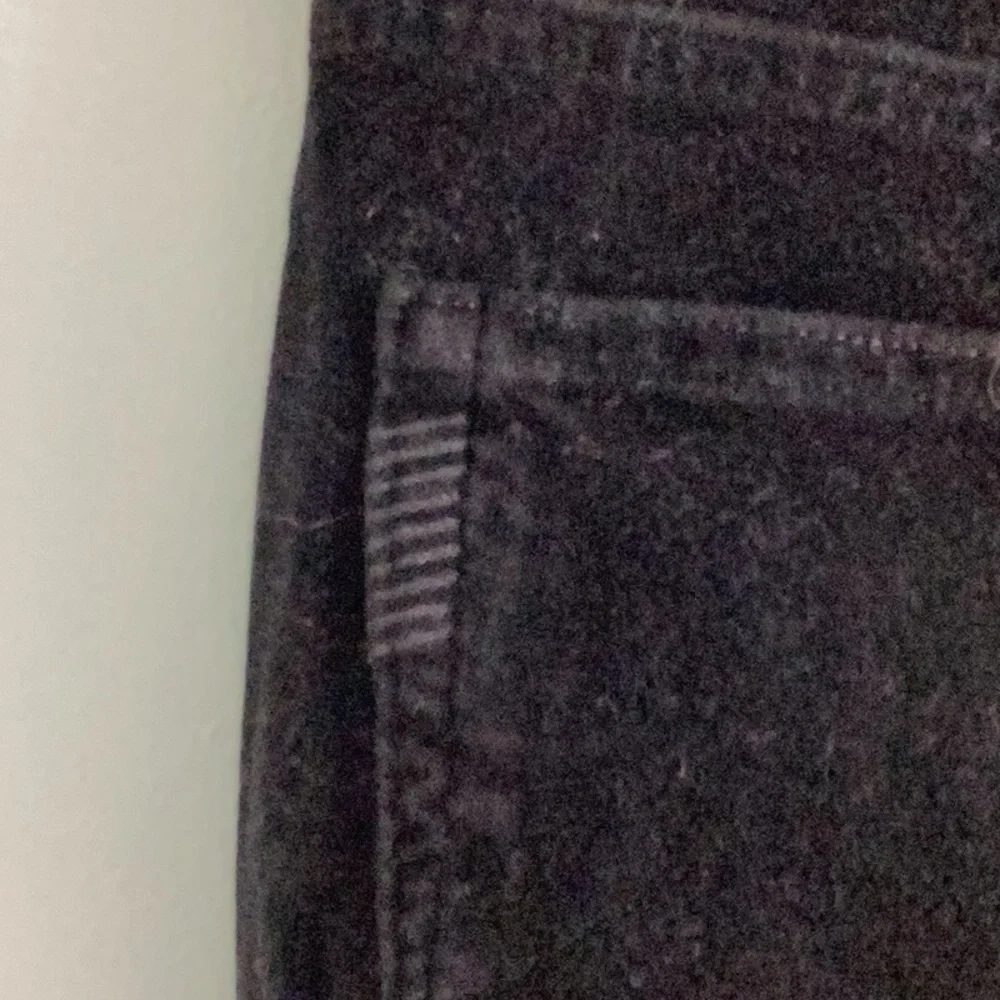 PAIGE Ultra Skinny Black Velvet Jeans - Picture 11 of 14